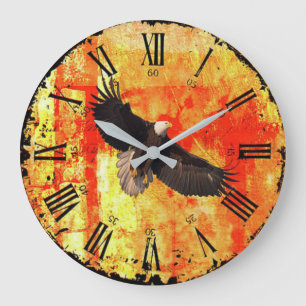 Vintag Große Wanduhr