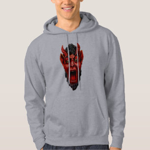 Vintag Growling Krampus Hoodie