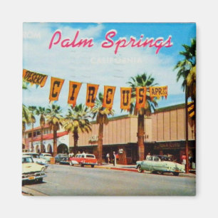 Vintag: Grüße von Palm Springs Magnet