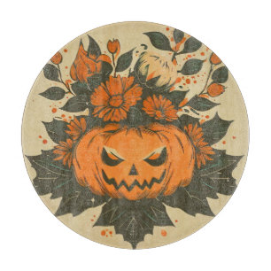 Vintag/Halloween/Fall/Kürbis Schneidebrett