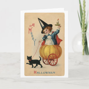 Vintag Halloween Karte