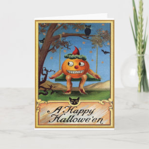 Vintag Halloween Karte
