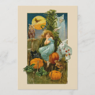 Vintag Halloween Karte