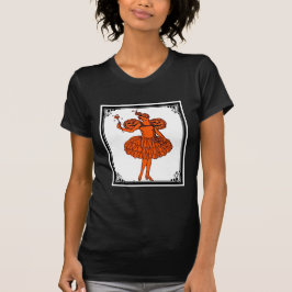 Vintag Halloween Pumpkin Fairy T-Shirt