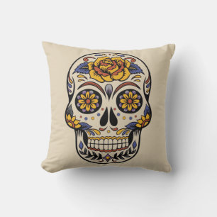 Vintag Halloween Skull Kissen