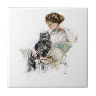 Vintag Harrison Fisher Fliese