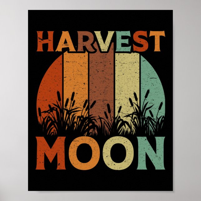 Vintag Harvest Moon Poster (Vorne)
