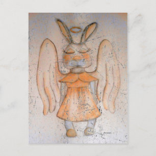 Vintag Hase Feiertagspostkarte