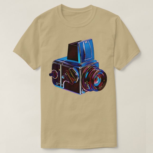Vintag Hasselblad Classic Camera T-Shirt (Design vorne)