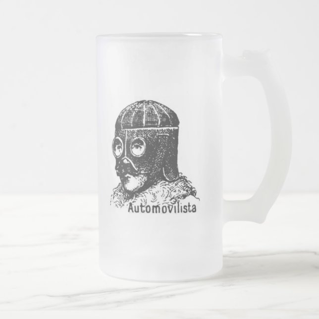 Vintag Hats Mattierte Tasse (Rechts)