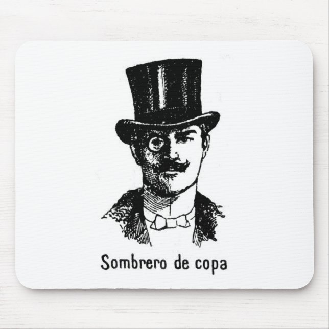 Vintag Hats Mouse Pad Mousepad (Vorne)