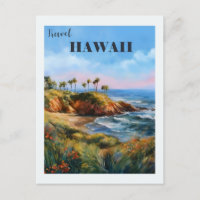 Vintag Hawaii Island Retro Travel