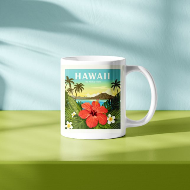 Vintag Hawaii Kaffeetasse (Von Creator hochgeladen)