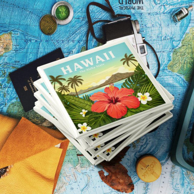 Vintag Hawaii Magnet (Von Creator hochgeladen)