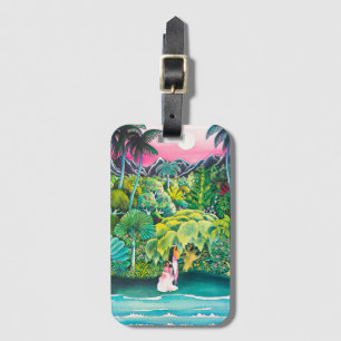 Vintag Hawaii Reiseplakat Gepäckanhänger
