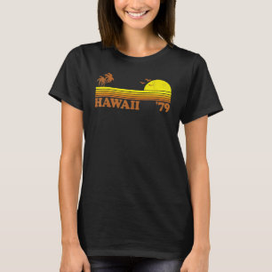 Vintag Hawaii Retro Hawaiian Beach Surfing 70er T-Shirt