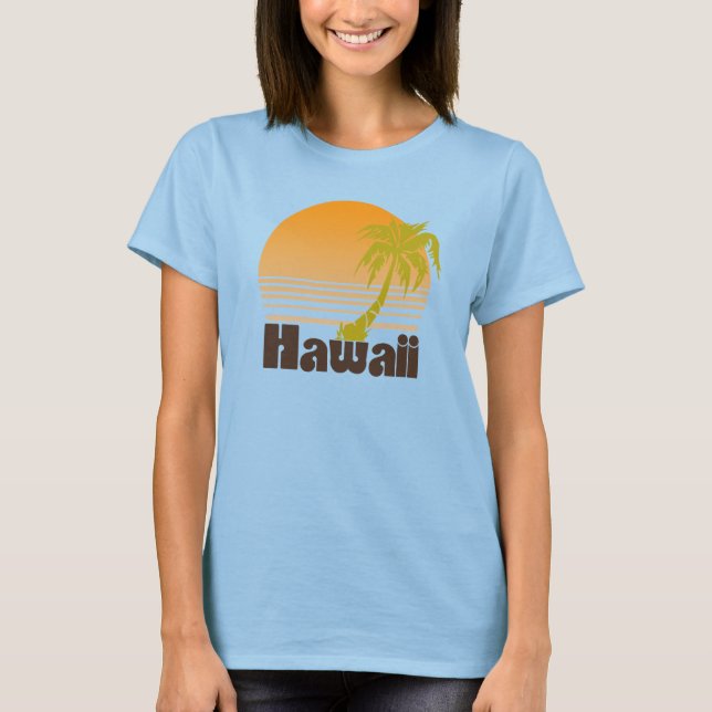 Vintag Hawaii T-Shirt (Vorderseite)