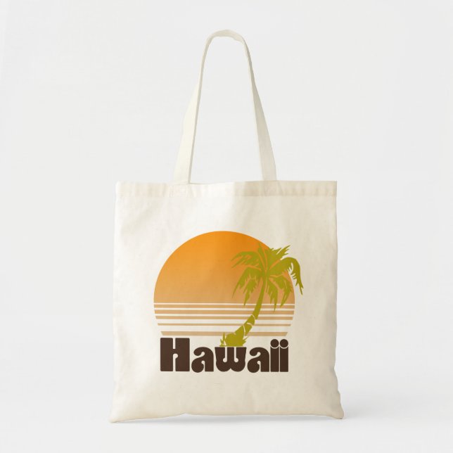 Vintag Hawaii Tragetasche (Vorne)