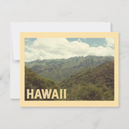 Vintag Hawaii Travel Postkarte