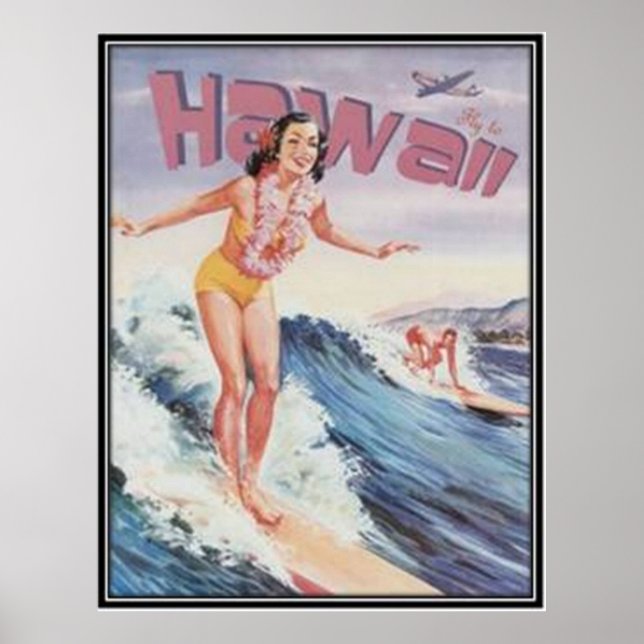 Vintag Hawaii, USA - Poster (Vorne)