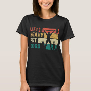 Vintag Heavy Hunde Hunde Hunde Fitness T-Shirt