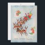 Vintag Hier kommt Weihnachten<br><div class="desc">Vintag Hier kommt Weihnachten</div>