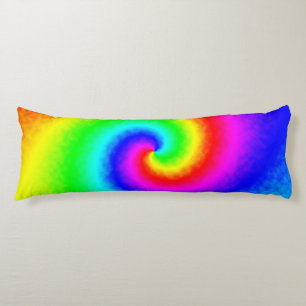 Vintag Hippie Boho Gefärbte Krawatte Psychedelic T Seitenschläferkissen