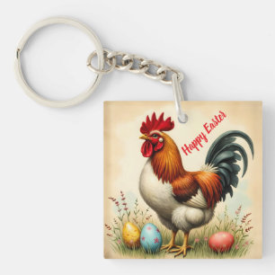 Vintag Holiday Trendy Ostersammlung Schlüsselanhänger
