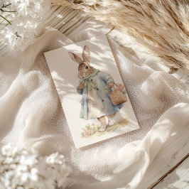 Vintag Holidays Bunny Feiertagspostkarte