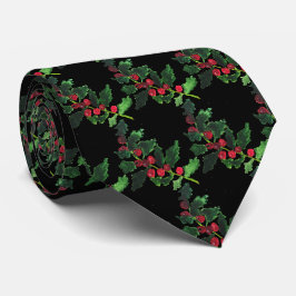 Vintag Holly Weihnachten Vintag Favoriten Rotes Fe Krawatte