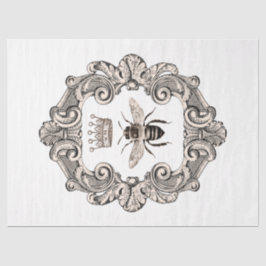 Vintag Honey Bee Series Design 17 Seidenpapier