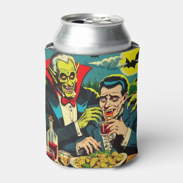 Vintag Horror Vampire Comicen Dosenkühler (Kanne Vorderseite)