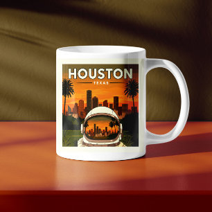 Vintag Houston Texas Kaffeetasse