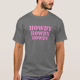 Vintag Howdy Rodeo Western Country Southern Cowgi T-Shirt
