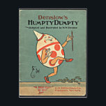 Vintag Humpty Dumpty Postkarte<br><div class="desc">Vintage Humpty Dumpty Postkarte. VIRGINIA5050* - Kreative und ungewöhnliche Geschenke für jeden Anlass unter www.zazzle.com/virginia5050* INTERNATIONAL GIFTS unter zazzle.com/InternationalGifts,  Florida Gift Store unter zazzle.com/FloridaGiftStore*,  RETIREMENT GIFT STORE unter zazzle.com/RetirementGiftStore,  I LIEBE GIFT STORE unter zazzle.com/ILoveGiftStore und BIRTHDAY GIFT STORE unter zazzle.com/BirthdayGiftStore*</div>