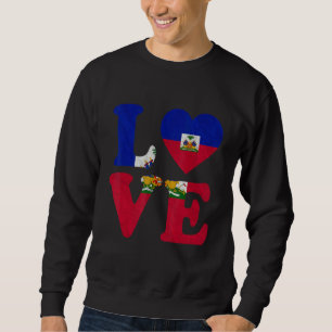 Vintag I Liebe Haitianischer Roots-Prix Sweatshirt
