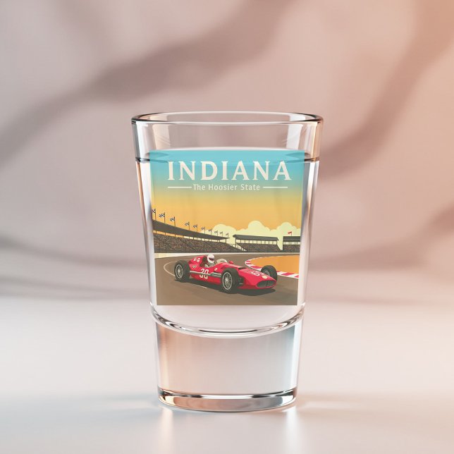 Vintag Indiana Schnapsglas (Von Creator hochgeladen)