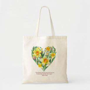 Vintag Inspiriert Botanischer Weißwurzelreath Tragetasche