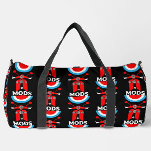 Vintag Inspiriert britische Mod und Rockers Duffle Bag