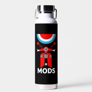 Vintag Inspiriert britische Mod und Rockers Trinkflasche