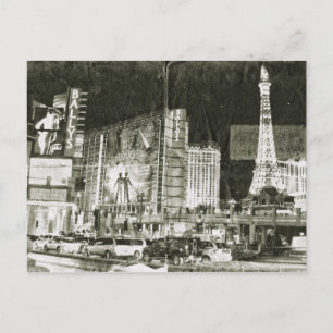 Vintag Inspiriert Las Vegas Postkarte