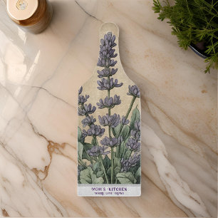 Vintag Inspiriert Lavendel Kräuterapothecary Padde Schneidebrett