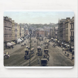 Vintag Ireland Cork City c1900 Patrick's Street Mousepad