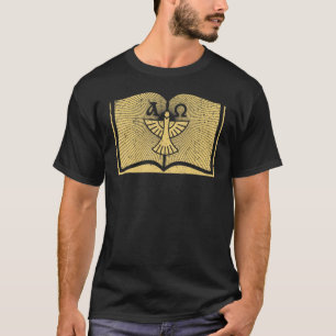 Vintag ist die Taube ein Symbol des Heiligen Geist T-Shirt