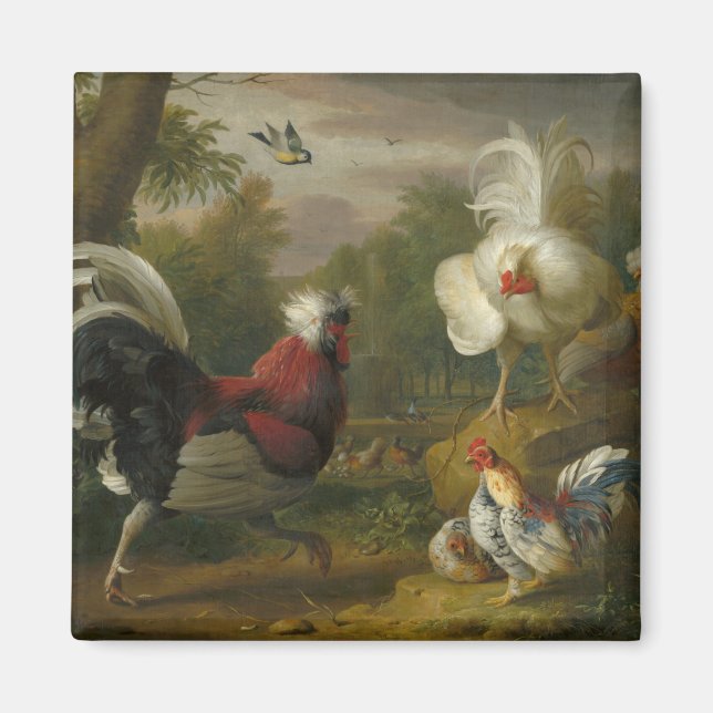 Vintag Jakob Bogdani Der Kampf der Cocktails Magnet (Vorne)