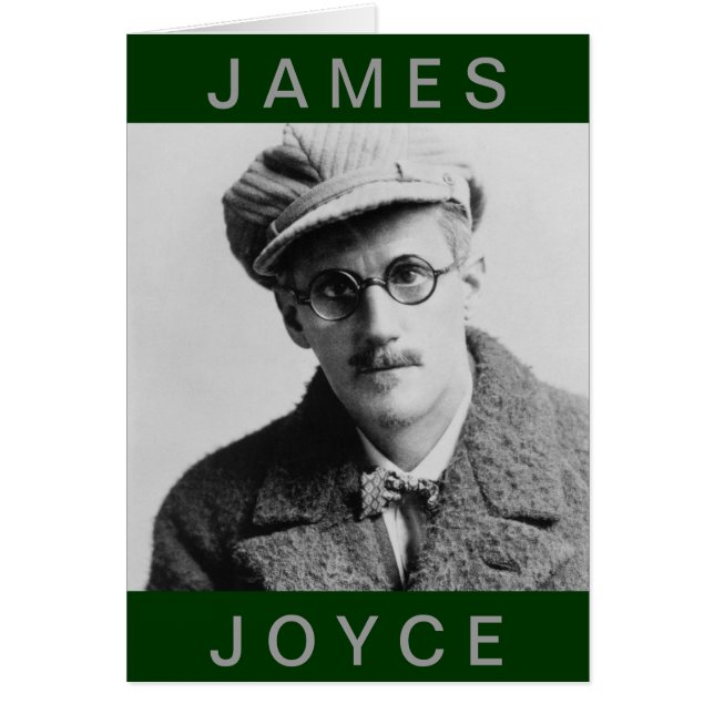 Vintag James Joyce Portrait (Vorne)