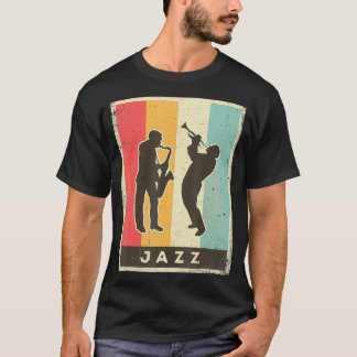 Vintag Jazz Retro T-Shirt