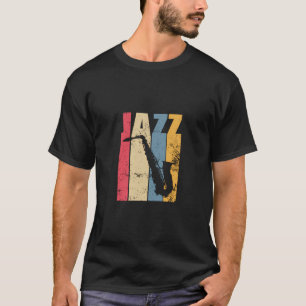 Vintag Jazz Saxophone-Geschenk T-Shirt