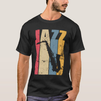 Vintag Jazz Saxophone-Geschenk T-Shirt