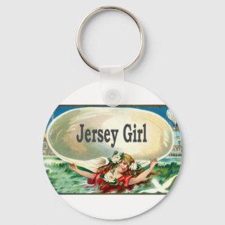Vintag Jersey Shore Jersey Girl Schlüsselanhänger